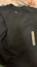 無印良品（MUJI）女式 緊密編織 運(yùn)動(dòng)衫 女士 女款 衛(wèi)衣 圓領(lǐng)短款春季女裝 上衣 黑色 M （ 160/84A） 曬單實(shí)拍圖