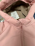 巴拉巴拉童裝寶寶羽絨服嬰兒外套冬季兒童上衣防水可愛萌男童女童 夢(mèng)幻粉60311-白鴨絨 100 cm 曬單實(shí)拍圖
