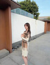 MITHAOL KUSC澳洲羊毛圍巾女2024秋冬新款披肩生日禮物送女友老婆禮盒裝 駝咖格【禮盒裝】 均碼 曬單實(shí)拍圖