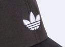 adidas運(yùn)動(dòng)遮陽(yáng)棒球帽子男女夏季新款阿迪達(dá)斯官方三葉草IW8626   黑色   OSFW 曬單實(shí)拍圖