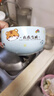 美廚（maxcook）316L不銹鋼碗 湯碗雙層隔熱 飯碗餐具面碗13cm 晴藍小虎 MCWA4749 曬單實拍圖