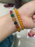 七可朱砂手串男女士通用高級感紅繩五路財神手鏈生日禮物送女朋友老婆 曬單實(shí)拍圖