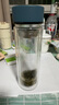富光 男女士雙層玻璃杯 水杯 支持團(tuán)購(gòu)定制 304杯子泡茶杯400ML黑 曬單實(shí)拍圖