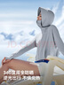 伯希和（Pelliot）[小光盾]戶外防曬衣女士防紫外線涼感皮膚衣夏季外套12321222灰L 曬單實(shí)拍圖