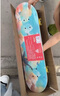  匹克（PEAK)兒童滑板輪滑雙翹板男女初階款閃光滑板車YW10402夢幻橙（12歲以下選購） 曬單實拍圖