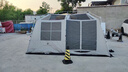 牧高笛（MOBIGARDEN）假日山居10.9 戶外露營防雨防曬速開屋型黑膠帳篷 地席/顏色隨機(jī) 曬單實拍圖
