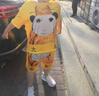 oein 龍圖衣服龍袍睡衣皇上大膽搞笑衣服宿舍惡搞套裝薄款沙灘短袖褲 【XL/120-135斤】大膽龍圖套裝 男女同款(上衣+短褲）兩件套 曬單實(shí)拍圖