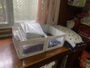 侑家良品衣服收納盒褲子收納神器衣柜衣物整理箱棉麻內(nèi)衣內(nèi)褲雜物收納筐 曬單實(shí)拍圖