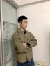 才俏夾克男2025秋冬外套男新款潮流休閑士潮牌短款?yuàn)A克時(shí)尚痞帥方領(lǐng) J198夾克卡其色 L 曬單實(shí)拍圖