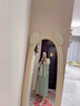 費(fèi)雪（Fisher-Price）美國(guó)費(fèi)雪孕婦裝孕婦連衣裙吊帶裙子夏季薄款背心長(zhǎng)裙大碼兩件套裝 薄荷綠套裝(吊帶裙+防曬衣) L【115-130斤適穿】 曬單實(shí)拍圖
