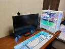 木藝生高端實木電動升降桌書桌電腦桌臺式電競辦公桌子四立柱升降工作臺 隱藏插排3cm胡桃色-4立柱雙電機 140*70【免費送裝】 曬單實拍圖