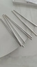 雙立人（ZWILLING）不銹鋼筷子家用一人一雙專人專用Minimale高檔餐具套裝現(xiàn)代銀 4雙 曬單實(shí)拍圖