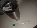 京嚴(yán)冰霸杯304不銹鋼保冷杯大容量車(chē)載保溫制冷水杯咖啡速冷吸管杯子 吸管杯【配吸管+清潔刷】 900ml 曬單實(shí)拍圖
