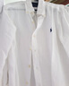 POLO SPORT拉夫勞倫ralph lauren保羅長袖襯衫男牛津紡純色高端商務(wù)休閑襯衣 白色 L （150-165斤） 曬單實拍圖