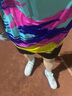 Saucony索康尼彭于晏同款勝利22跑步鞋男緩震舒適慢跑鞋白深蘭45 曬單實(shí)拍圖