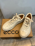 愛步（ECCO）休閑鞋女 2025時尚百搭簡約輕盈牛皮德訓(xùn)鞋板鞋 柔酷220263 石灰色22026301378 37 曬單實拍圖