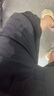 納利絲雨衣長款成人全身防暴雨一體式男女電動車單人帶連體袖騎行雨披 潮流黑+可拆卸手套+雙帽檐 XL 1件 碼（適合160-170cm） 曬單實拍圖
