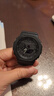 卡西歐（CASIO）男表G-SHOCK雙顯防震防水黑武士運(yùn)動(dòng)石英指針腕表 GA-2100-1A1PR 曬單實(shí)拍圖