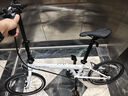 大行（DAHON）折疊自行車20英寸18速男女式公路折疊車KAC083 白色 曬單實拍圖