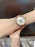 巴寶莉女生手表女士品牌2025新款機械女表輕奢小眾七夕情人節(jié)禮物送女友 6519玫白棕皮帶（項鏈+手鐲+禮盒） 曬單實拍圖