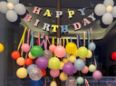 仕彩 簡約風(fēng)生日派對氣球背景墻場景布置兒童男孩女寶寶生日快樂裝飾 曬單實(shí)拍圖