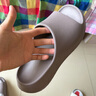 無印良品（MUJI）男女通用 含OBP再生素材 沙灘拖鞋 男鞋女鞋夏季厚底外穿涼拖 煙熏粉色 27 cm/XL/44碼 曬單實(shí)拍圖