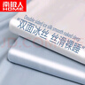 南極人水洗冰絲被套單人150x200宿舍被罩單件夏季家用涼感200x230cm被單 臻-海青+山灰【涼感冰絲】G 150x200cm【單被套】 曬單實(shí)拍圖