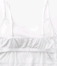 無(wú)印良品（MUJI）女式 萊賽爾短款帶罩杯吊帶衫 帶胸墊女款 25年夏季背心FCA37C5S 白色 M （160/84A） 曬單實(shí)拍圖