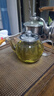 金灶（KAMJOVE） 玻璃泡茶壺耐高溫304不銹鋼過濾花茶壺飄逸杯煮茶壺簡約式茶藝壺 A-07【600ml】 曬單實(shí)拍圖