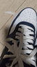 耐克男子低幫板鞋秋季運動鞋官方NIKE COURT VISION LOW HM9862 400深藏青/白 42 曬單實拍圖