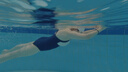 速比濤（Speedo）泳衣女綺遇系列深海設計海島溫泉度假性感連體泳衣 海藍/白 38 曬單實(shí)拍圖