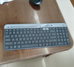 羅技（Logitech）時(shí)尚系列 K580 鍵盤 藍(lán)牙鍵盤 辦公鍵盤 無線鍵盤 便攜超薄鍵盤 筆記本鍵盤 平板鍵盤 星空灰 曬單實(shí)拍圖