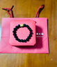周大福發(fā)財通黃金轉(zhuǎn)運珠黑玉髓手鏈?zhǔn)执信斩Y物 EOR1304 EOR1304 曬單實拍圖