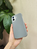 岡科新款果凍適用iphone16手機(jī)殼液態(tài)硅膠全包防摔保護(hù)套蘋果16高級感軟外殼情侶男女簡約超薄散熱ins 【果凍灰-大孔】 iPhone16 曬單實拍圖