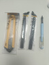 得力（deli） 美工刀小型快遞刀開(kāi)箱刀拆快遞神器9mm裁紙刀黑色學(xué)生美術(shù)手工小刀削筆刀小號(hào) 1把-SK5黑刃30° 曬單實(shí)拍圖