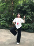 BJHG宋雨琦同款不計后果白色工裝褲子男夏季潮牌輕薄三防運動傘兵褲女 深空黑 L （160-190斤） 曬單實拍圖