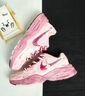 耐克（NIKE）定制球鞋AirMaxFusion舒適百搭時(shí)尚防滑耐磨低幫跑步鞋女款粉紅 40 禮盒 19 粉紅 曬單實(shí)拍圖