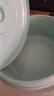 茶花（CHAHUA）盆桶套裝組合水桶家用塑料桶洗車手提帶蓋大號(hào)加厚 曬單實(shí)拍圖