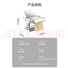 九陽(yáng)（Joyoung）小型家用壓面機(jī) 不銹鋼手搖面條機(jī) 壓面 搟面一機(jī)多用 JYN-YM1 曬單實(shí)拍圖