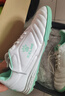 卡爾美（KELME）成人足球鞋男比賽TF碎釘球鞋學(xué)生透氣防滑球鞋 白/清新綠 43  曬單實(shí)拍圖