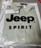 JEEP SPIRIT吉普短袖襯衫男士夏季休閑襯衣工裝純棉外套男裝涼感半袖上衣服 曬單實(shí)拍圖