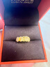 六桂福珠寶 LIU GUI FU JEWELRY五帝錢幣黃金戒指女士活口實心足金999錢多多指環(huán)生日禮物送女友 金重2.89g 足金五帝錢戒指 曬單實拍圖
