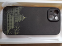 奶小鴨（NEYAA）【國風新款】適用蘋果15手機殼 iphone15保護套國風羊巴皮全包防摔超薄簡約輕奢皮質(zhì)男女款 黑色 曬單實拍圖