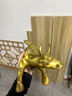菲斯鉑亞純銅牛擺件旺市金?？蛷d玄關(guān)柜華爾街牛辦公桌裝飾品公司開(kāi)業(yè)禮品 4#旺市牛黃 曬單實(shí)拍圖