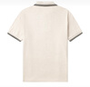Fred Perry男士POLO衫2025夏季商務(wù)短袖重磅麥穗多彩T恤M3600 T60/白色 M 曬單實(shí)拍圖