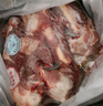 東來順 內(nèi)蒙古羔羊原切帶肉棒骨2斤羊腿手把肉煲湯燉煮 清真中華老字號 曬單實拍圖