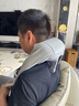奧克斯（AUX）頸椎按摩器頸部按摩儀頸椎肩頸腰背部按摩器斜方肌脖子小腿披肩實用生日七夕情人節(jié)禮物送女友男友 【8頭升級款】全新機芯肩頸全覆蓋+艾草熱敷 生日禮物送長輩父母 曬單實拍圖