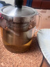 尚明耐熱玻璃茶壺泡茶壺茶水分離過(guò)濾茶壺煮茶壺可明火加熱茶具 304不銹鋼-700ML 曬單實(shí)拍圖