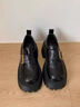 回力四季厚底粗高跟魔術(shù)貼小皮鞋女2025春季新款復古jk英倫風(fēng)圓頭樂(lè )福單鞋 黑色 37 235mm 曬單實(shí)拍圖