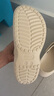 卡駱馳crocs卡駱馳貝雅云彩女士洞洞鞋|208186 冬日白-11S 37/38(240mm) 曬單實拍圖
